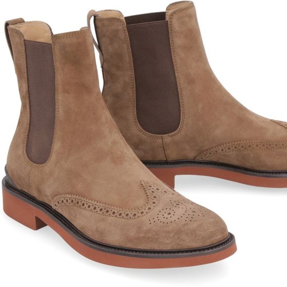 Suede ankle boots - 7.5/ Brown main image 4